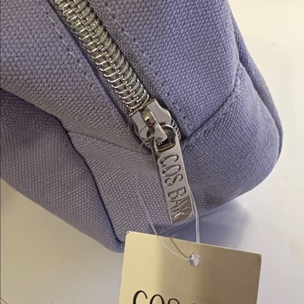 NEW Purple Cos Bar Zip Bag